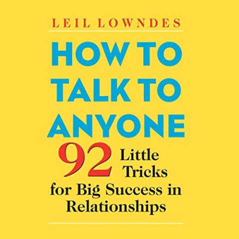 How to Talk To Anyone Book Cover