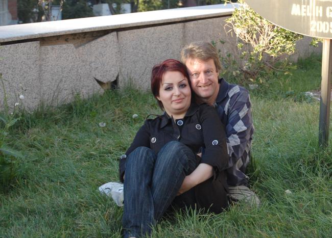 Elee and Bruce in Ankara Turkey