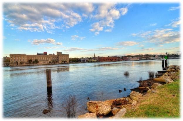 Wilmington NC near the Cape Fear River